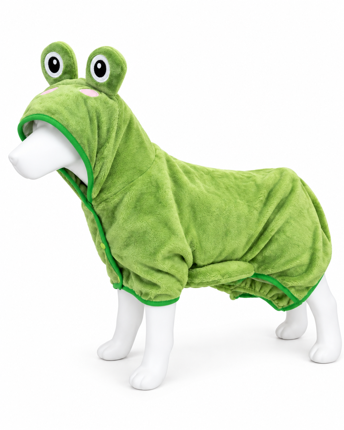 Hondenbadjas kikker – groen